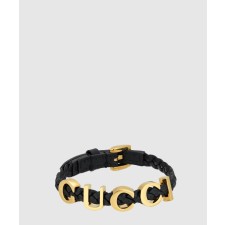 [GUCCI-구찌]레더 팔찌 684631