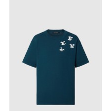 [LOUIS VUITTON-루이비통]재즈 트럼펫 시그널 크루넥 그래픽 티셔츠 1AA4SZ