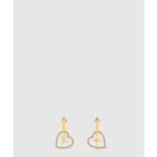 [LOUIS VUITTON-루이비통]마이 LV 하트 귀걸이 M02308