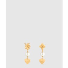 [LOUIS VUITTON-루이비통]BLOOMING PEARLS 귀걸이 M02386