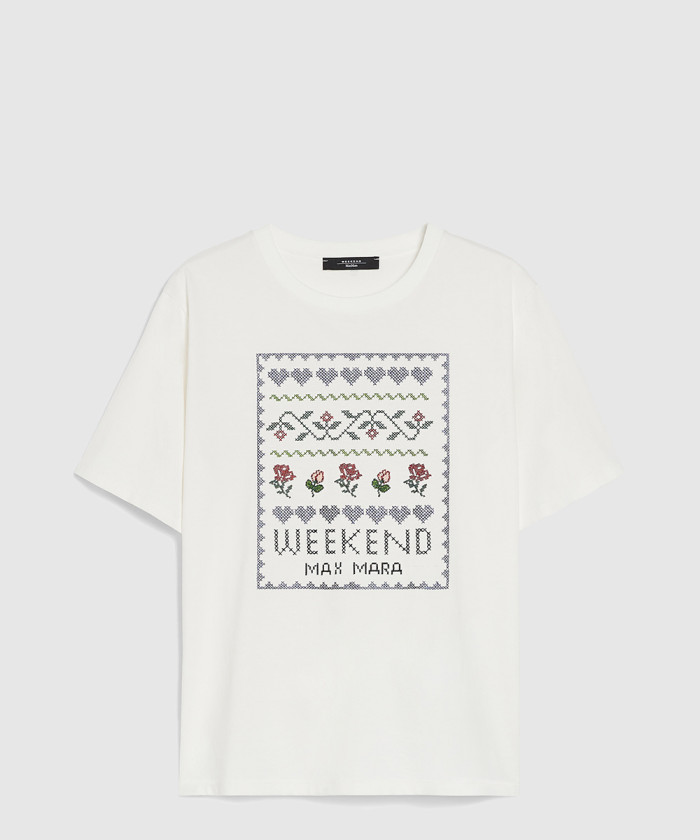 [MAXMARA-막스마라]카비나 코튼 티셔츠