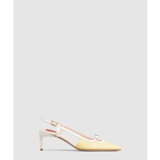 [ROGER VIVIER-로저비비에]비브 카나드 슬링백 펌프스 7223