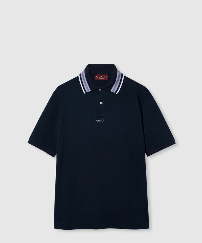 [GUCCI-구찌]코튼 피케 폴로 탑 788024