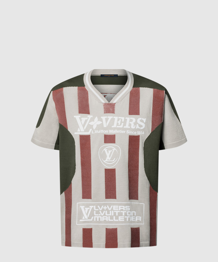 [LOUIS VUITTON-루이비통]인타르시아 쇼트 슬리브 탑 1AHC43