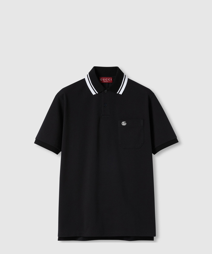 [GUCCI-구찌]코튼 폴로 셔츠 795a74