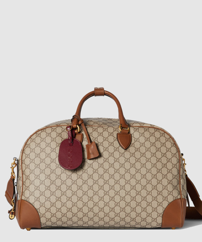 [GUCCI-구찌]GG 엠블럼 미디엄 더플백 821148