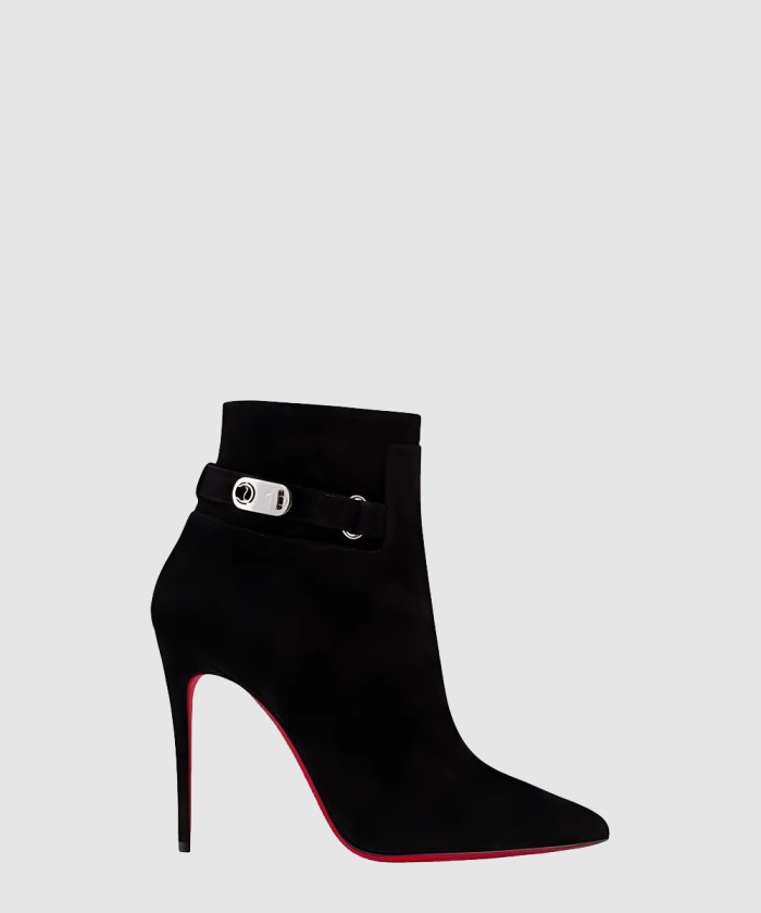 [LOUBOUTIN-루부탱]스웨이드 앵클부츠 1220361