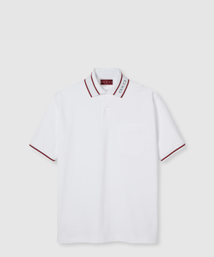 [GUCCI-구찌]코튼 피케 폴로 셔츠 784422
