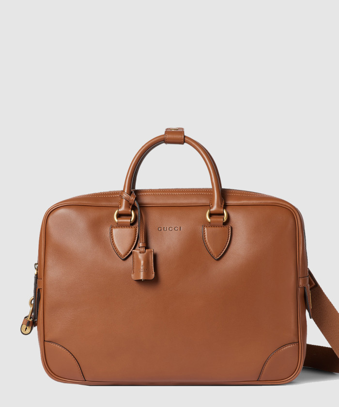 [GUCCI-구찌]GG 엠블럼 미디엄 브리프케이스 821149