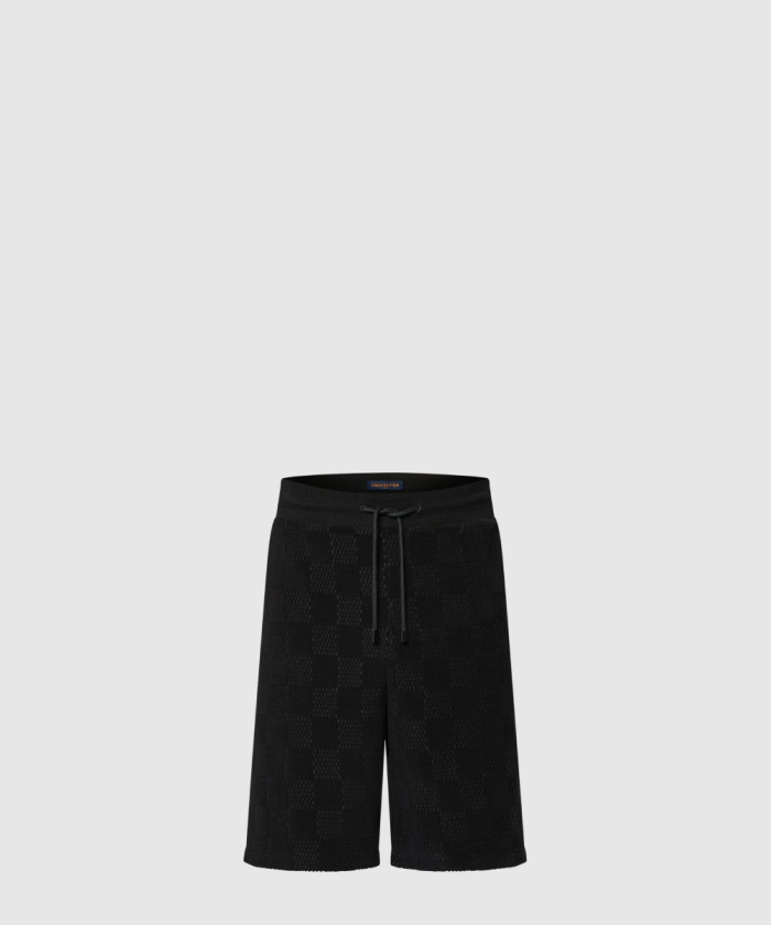 [LOUIS VUITTON-루이비통]다미에 프렌치 테리 코튼 쇼츠 1AFRBQ