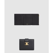 [CELINE-셀린느]니노 파인 스트랩 지갑 서플 그레인 카프스킨 10M963