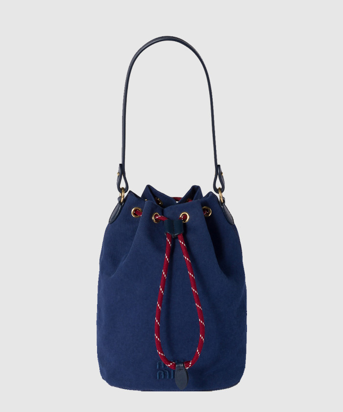 [MIUMIU-미우미우]개버딘 파우치 5NR038