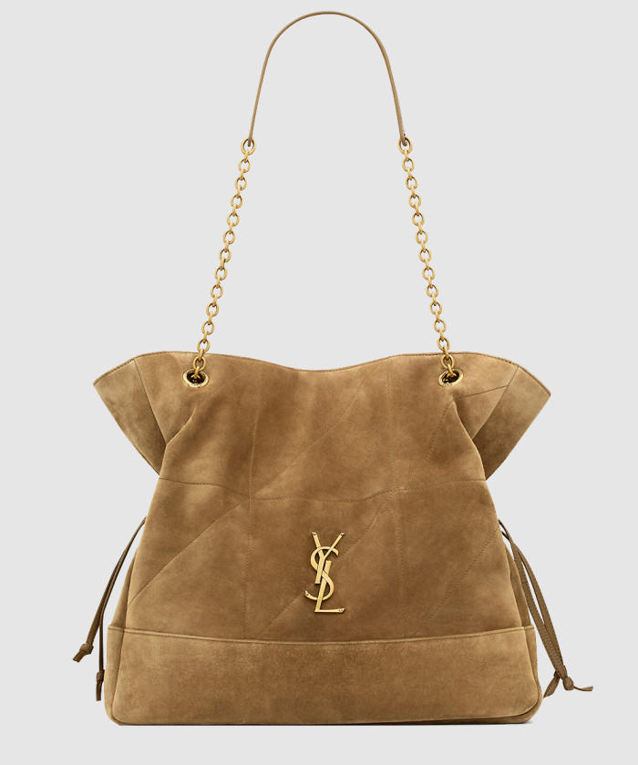 [SAINT LAURENT-생로랑]스웨이드 소재의 jamie 쇼퍼 809824