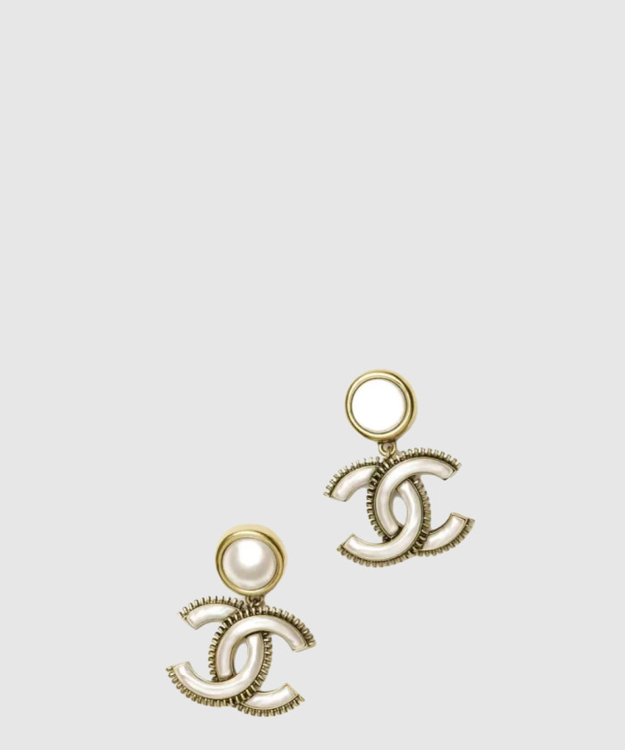[CHANEL-샤넬]더블 C 귀걸이 ABE560