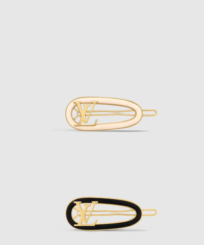 [LOUIS VUITTON-루이비통]마이 LV 체인 헤어 클립 M02294