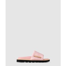 [LOUIS VUITTON-루이비통]풀 필로우 플랫 컴포트 뮬 1AGUZD