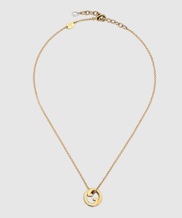 [GUCCI-구찌]블론디 크리스털 펜던트 목걸이 837291