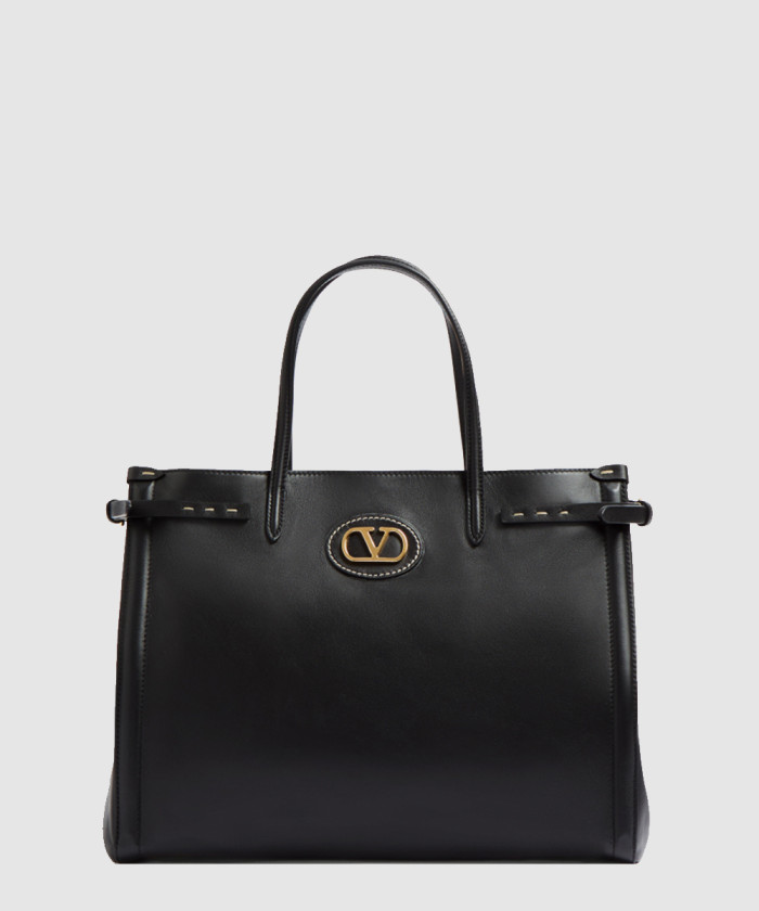 [VALENTINO-발렌티노]가라바니 앙티브 미디엄 카프스킨 쇼퍼백