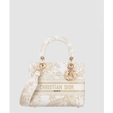 [DIOR-디올]레이디백 램스킨 미듐 M0565