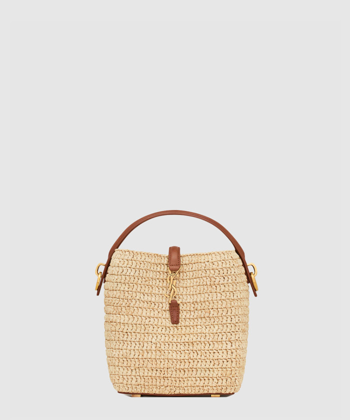 [SAINT LAURENT-생로랑]라피아 소재 le 37 미니 765870