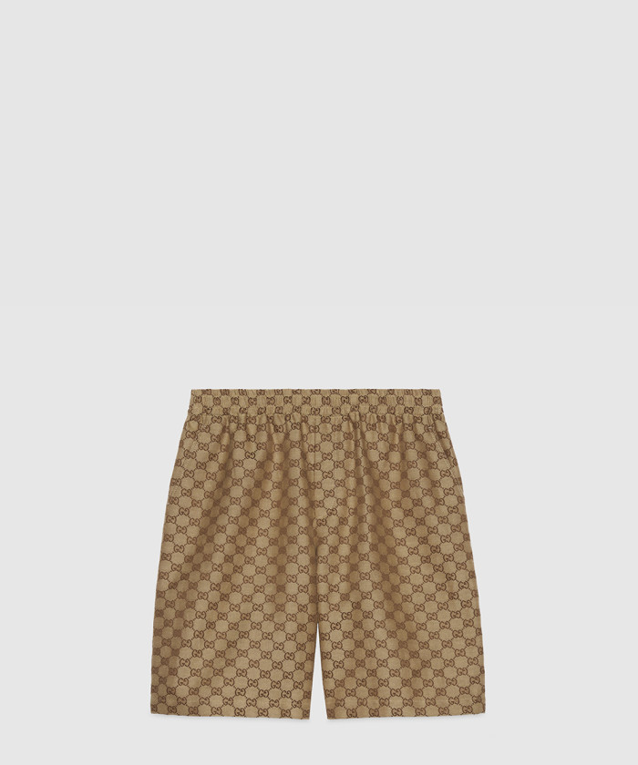 [GUCCI-구찌]GG 수프림 리넨 쇼츠 742781