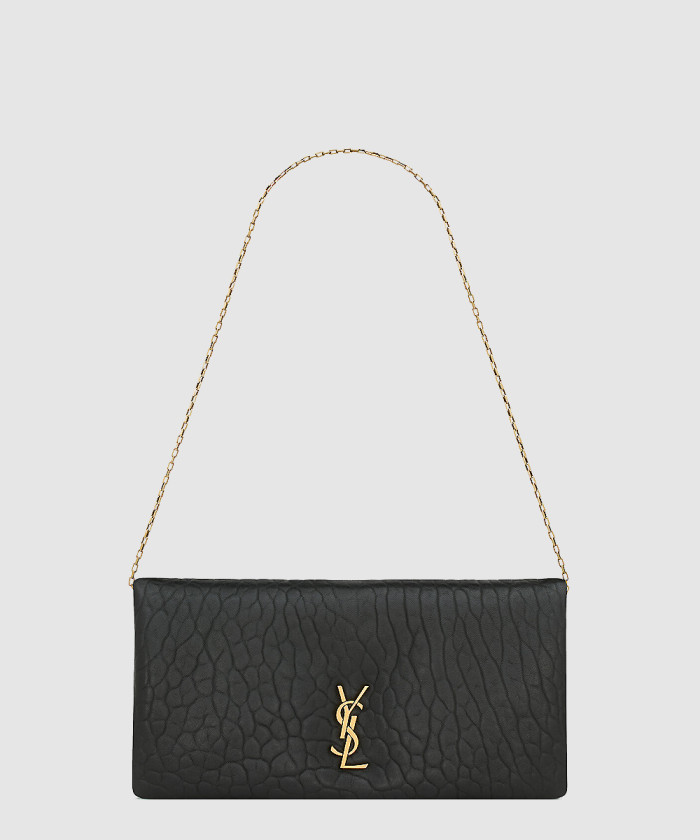 [SAINT LAURENT-생로랑]그레인 램스킨 소재의 calypso 미니백 801712