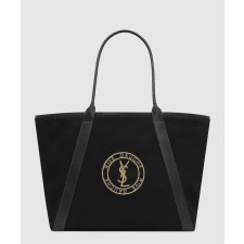 [SAINT LAURENT-생로랑]캔버스 소재의 rive gauche 토트백 780096