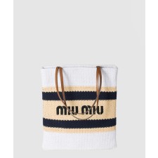 [MIUMIU-미우미우]크로셰 토트백 5BG248