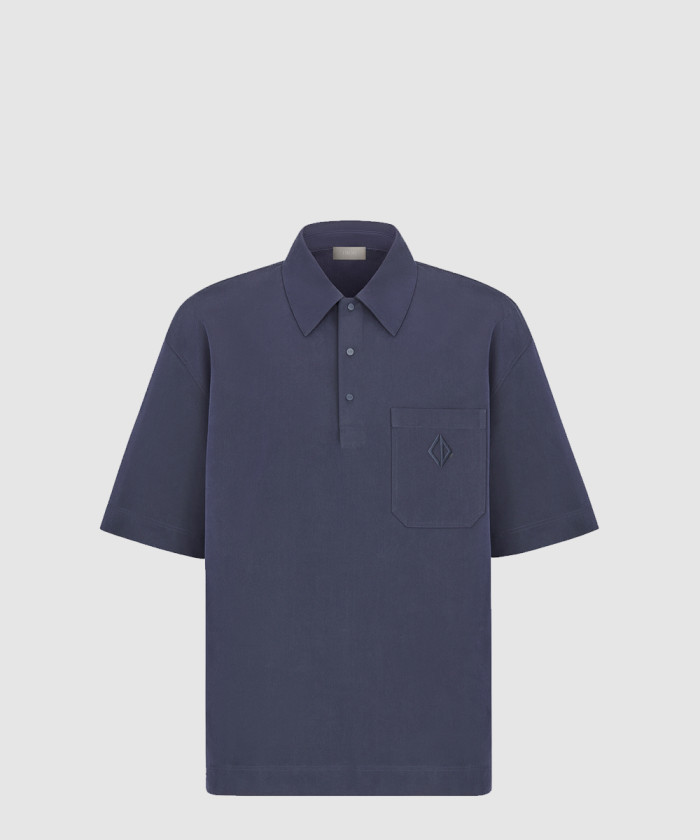 [DIOR-디올]CD Diamond 자수 폴로 셔츠 593C5