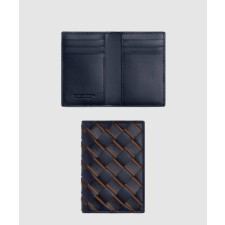 [BOTTEGA-보테가베네타]플랩 카드 케이스 스페이스코냑 749417