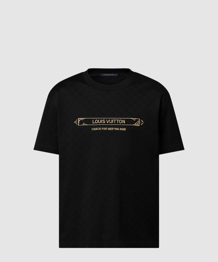 [LOUIS VUITTON-루이비통]엠벨리시드 다미에 피케 티셔츠 1AHW20