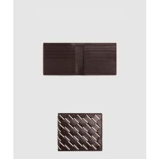 [BOTTEGA-보테가베네타]인트레치아토 스트라이프 반지갑 퐁당 743211