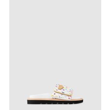 [LOUIS VUITTON-루이비통]LV x TM 풀 필로우 플랫 컴포트 뮬 1AGVQW