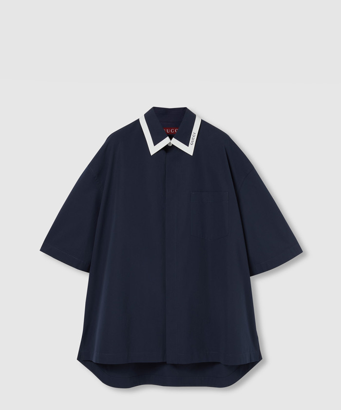 [GUCCI-구찌]코튼 포플린 셔츠 814704