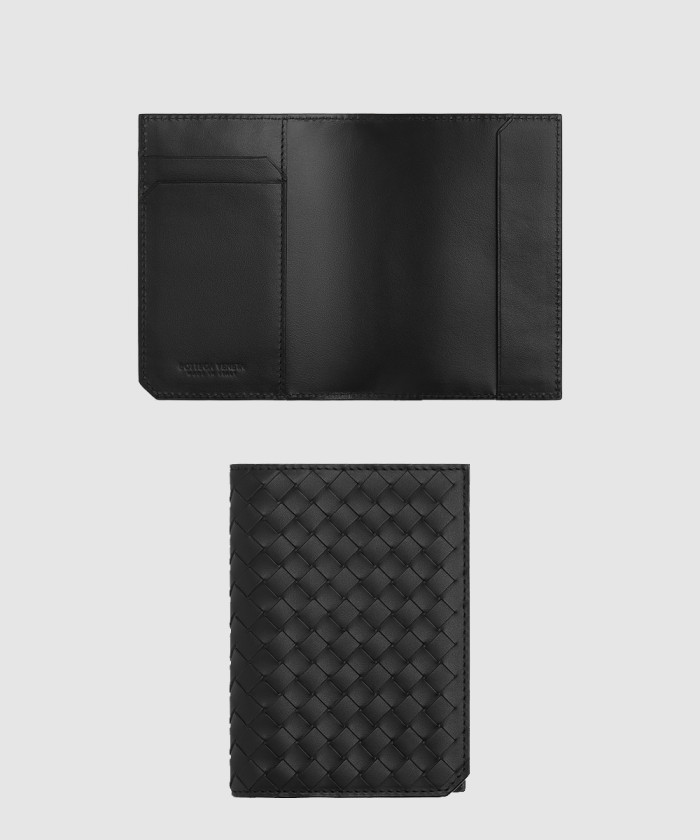 [BOTTEGA-보테가베네타]인트레치아토 피콜로 여권 케이스 817398