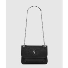 [SAINT LAURENT-생로랑]그레인 램스킨 소재 niki 미니 828736