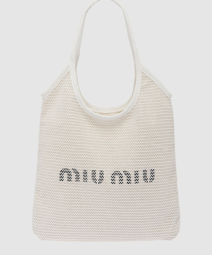 [MIUMIU-미우미우]가죽 토트백 5BG231