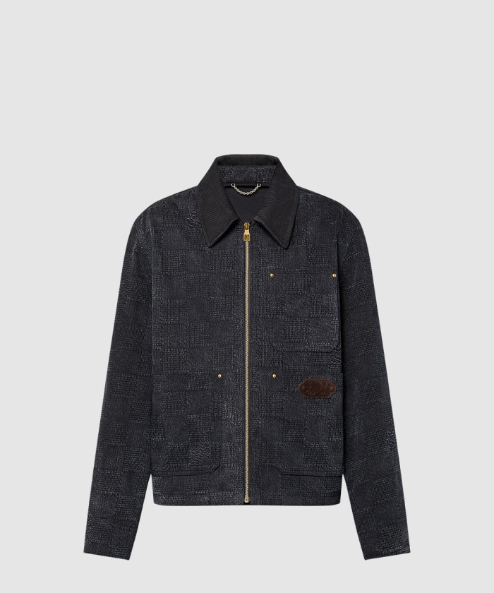 [LOUIS VUITTON-루이비통]다미에 워크웨어 코튼 블루종 1AFWJ2