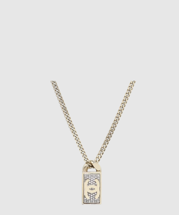 [CHANEL-샤넬]더블 C 장식 펜던트 AB5614