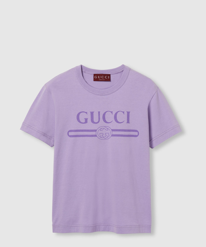 [GUCCI-구찌]프린트 저지 티셔츠 ‎805285