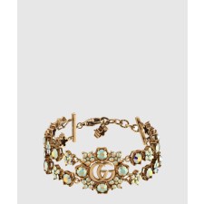 [GUCCI-구찌]더블 G 레터링 팔찌 753867