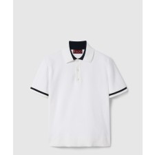 [GUCCI-구찌]인타르시아 코튼 저지 폴로 셔츠 787814