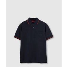 [GUCCI-구찌]자수 스트레치 코튼 폴로 셔츠 795a74