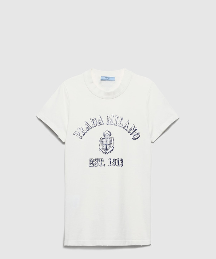 [PRADA-프라다]프린트 저지 티셔츠 3557B