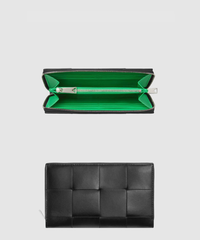 [BOTTEGA-보테가베네타]지퍼 지갑 카세트 748054