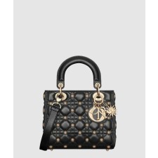 [DIOR-디올]레이디백 램스킨 스몰 M0531