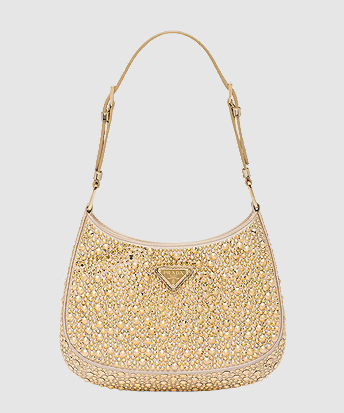 [PRADA-프라다]크리스탈 클레오 숄더백 1BC169