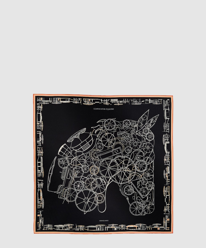 [HERMES-에르메스]컴플리션 에퀴스트레 스카프 90