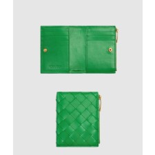 [BOTTEGA-보테가베네타]스몰 인트레치아토 폴더형 지갑 742330