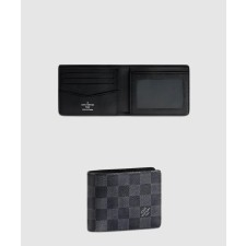 [LOUIS VUITTON-루이비통]슬렌더 아이디 월릿 다미에 그라파이트 캔버스 N64002
